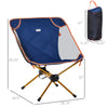 Patio Folding Lawn Chairs with Padded, Folding Outdoor Chair with Back Hanging Design, Carry Bag,Supports 265 Lbs, for Hiking Fishing