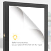 23.5" x 31.5" UV-Resistant Sports Jersey Frame Display Case, Black