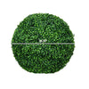 2 Pack 19.75" Artificial Ball Boxwood Topiary Trees Balls, Indoor Outdoor Fake Plants for Home, Office & Living Room Decor