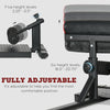 Sissy Squat Machine, Leg Workout Equipment with Adjustable Pad, Rollers and Non-slip Foot Plate for Home Gym Fitness