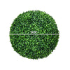 2 Pack 15.75" Artificial Tree Ball, Boxwood Topiary Preserved Decorative Ball, for Indoor Outdoor Home