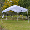 20' x 10' Garden Foldable Pop Up Canopy Tent Gazebo with Adjustable Legs  Roller Bag Outdoor Party