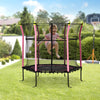 Trampoline for Kids with Net for Indoor/Outdoor Use, Pink