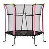 Trampoline for Kids with Net for Indoor/Outdoor Use, Pink