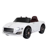 Electric Toy Car 12V Licensed Bentley GT Electric Vehicles w/ Parent Remote Control, White