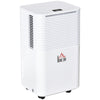 1500Sq. Ft Portable Electric Dehumidifier For Home, Bedroom or Basements with 4 Pint Tank, 2 Speeds and 3 Modes, White, 25pt/Day