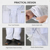 Beekeeping Suit Cotton Beekeeper Outfit Jacket with Gloves and Veil Hood for Men and Women, XXXL, Cream White