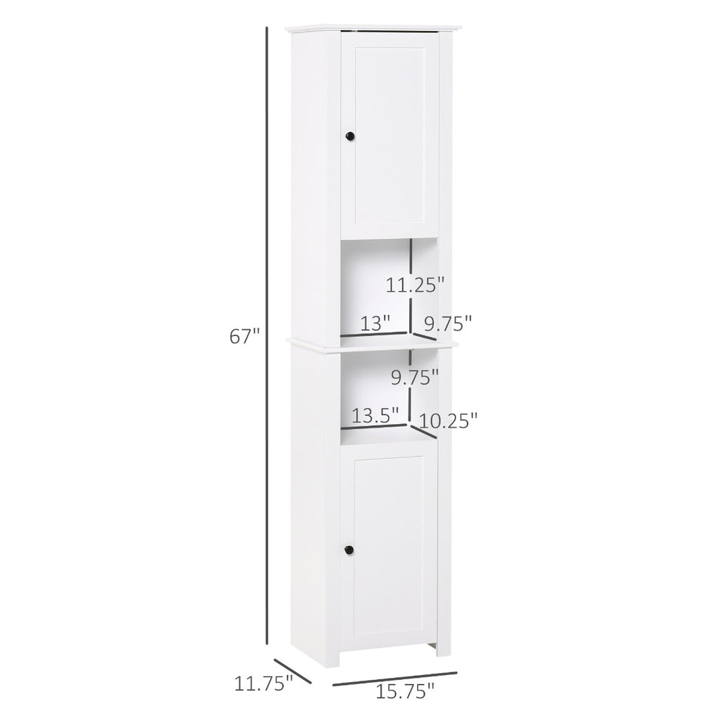 Halifax North America Tall Bathroom Storage Cabinet | Mathis Home