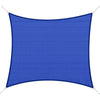 20' x 16' Sun Shade Sail Rectangle Sail Shade Canopy for Outdoor Patio Deck Yard, Blue