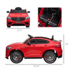 12V Ride On Toy Car for Kids with Remote Control, Mercedes Benz AMG GLC63S Coupe, 2 Speed, with Music, Electric Light, Red