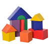 11 Piece Soft Play Blocks Toy Foam Building and Stacking Blocks for Kids