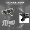 Cargo Carrier Hitch Mount with Luggage Storage and 6 Visibility Reflectors