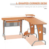 Gaming L Shaped Desk Corner Computer Desk Furniture At Home