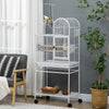 64 Inch Bird Cage Cockatiel Cages for Medium Small Parrots, Budgies, Lovebirds, Parrotlets with Rolling Stand