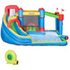 Kids Inflatable Bounce Castle Theme Jumping Castle with Inflator Bag, Patches