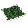 12PCS Artificial Boxwood Wall Panels 20" x 20" Float Grass Privacy Fence Screen Faux Hedge Greenery Backdrop for Home Garden Backyard Balcony