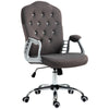 Velvet Office Chair Desk Chair with 360 Degree Swivel Wheels Adjustable Height Tilt Function Dark Gray