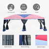 10x20 Pop Up Canopy Wedding Party Tent Gazebo with Removable Mesh Sidewalls - American Flag Print