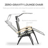 Zero Gravity Lounger Chair, Folding Reclining Patio Chair, with Cup Holder, Shade Cover, and Headrest for Poolside, Events, and Camping