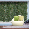 12PCS Artificial Boxwood Wall Panels 20" x 20" Photinia Serrulata Privacy Fence Screen Faux Hedge Greenery Backdrop for Home Garden Backyard