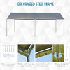 10' x 20' Heavy Duty Carport Garage Car Shelter Galvanized Steel Outdoor Open Canopy Tent